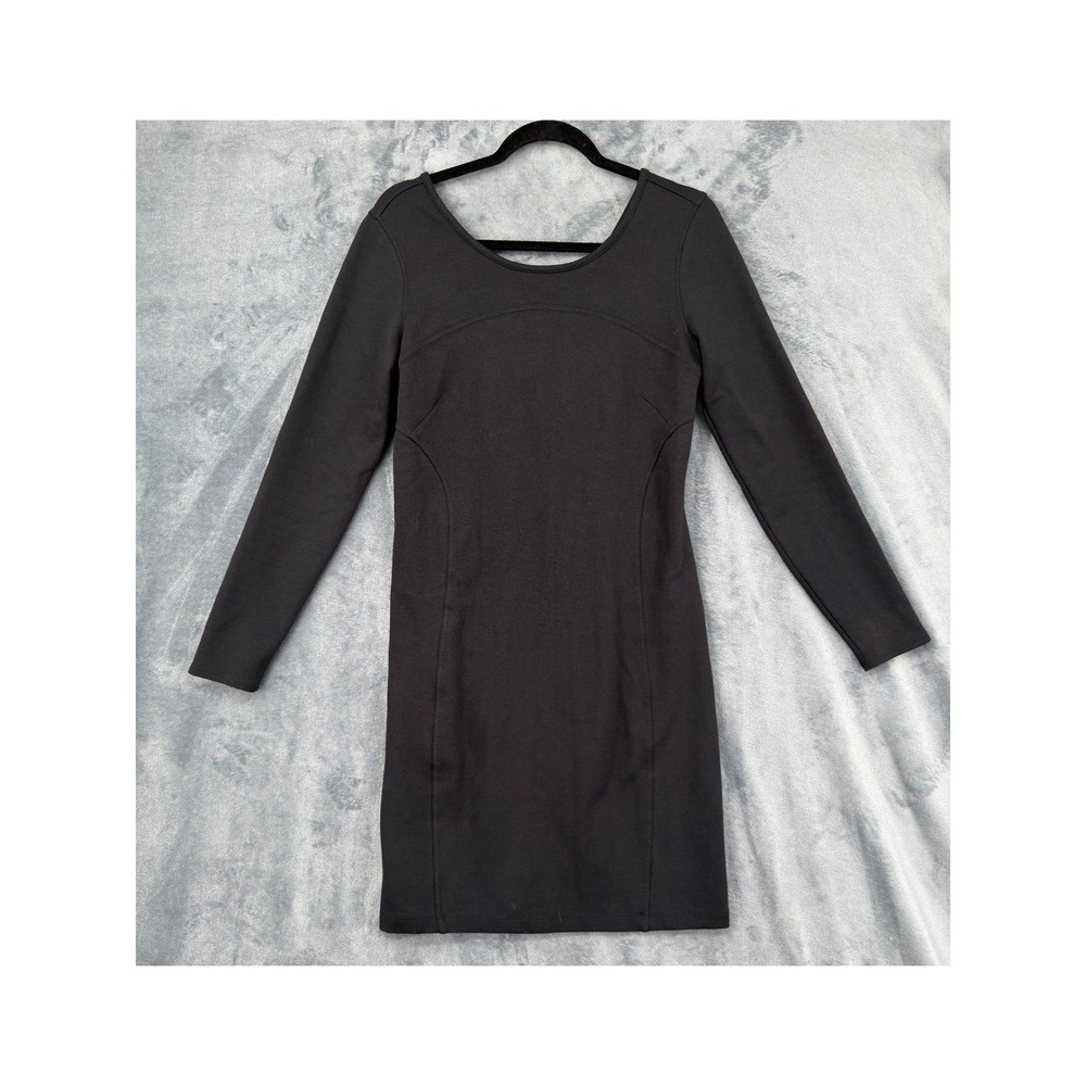 Athleta Dress Womens Size M Mini Athletic Athleisure Lounge Minimalist Blac Zip
